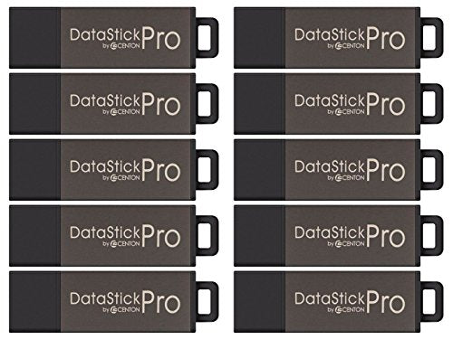 8GB DataStick Pro by Centon, 25 Pack, USB 2.0 Flash Drive Memory Stick for Storage and Backup - style: 25 Pack