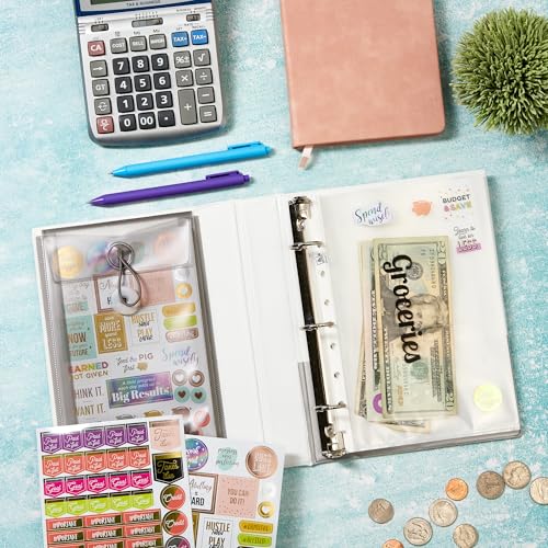 Avery Mini Durable View Protect & Store 3 Ring Binder, Holds 5.5" x 8.5" Paper, 1" Round Rings, 175-Sheet Capacity, 1.4 Inch Wide Spine, Includes Fully Enclosed Pocket, 1 Light Blue Binder (23014) - size: 1"