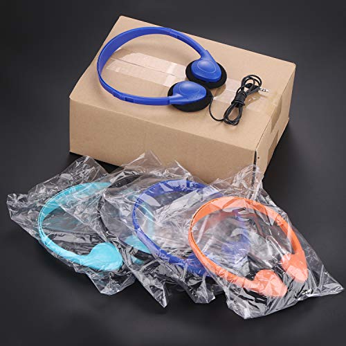 CN-Outlet Kids Headphones Bulk 12 Pack Multi Colors for School Classroom Students Teens Children Gift and Adult (12 Mixed) - color: 12 Pack