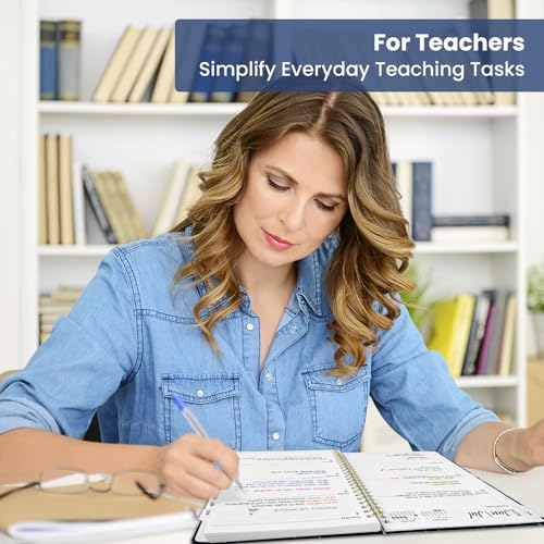 Planner 2026-2027, Academic Year Monthly and Weekly Calendar Planner, Jul 2026 - Jun 2027, Hardcover Teacher Student Planning Agenda book with Tabs, Perfect for School Office Supplies, 8.5" x 11" - Celestial - color: E-Celestial, size: (8.5"x11")a4