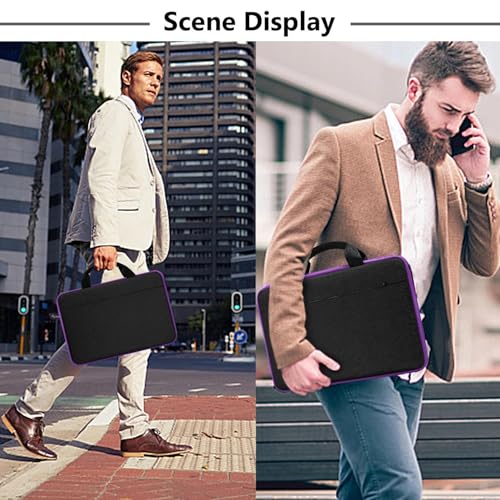 Hseok Laptop Sleeve 13-14 Inch Case Briefcase Compatible with MacBook Neo Pro 14 M5/M4/M3/M2/M1, All Models 13.3 Mac Air/Pro, XPS 13 14, Most Popular 13"-14" Notebooks,BK01PU01 - color: BK01PU01, size: 13"-14"