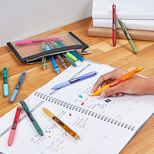Paper Mate InkJoy Gel Pens, Retractable, Medium Point (0.7 mm),Office Supplies, Smooth, Colorful Ink, 36 Count (Pack of 6) - size: 36 Count (Pack of 6)