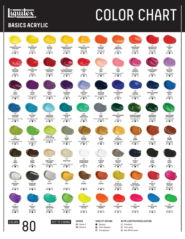 Liquitex BASICS Acrylic Paint Set, 6 x 118ml (4-oz) Tube, Metallic Color Paint Set - style: Metallic Colors 6 x 118ml (4-oz)