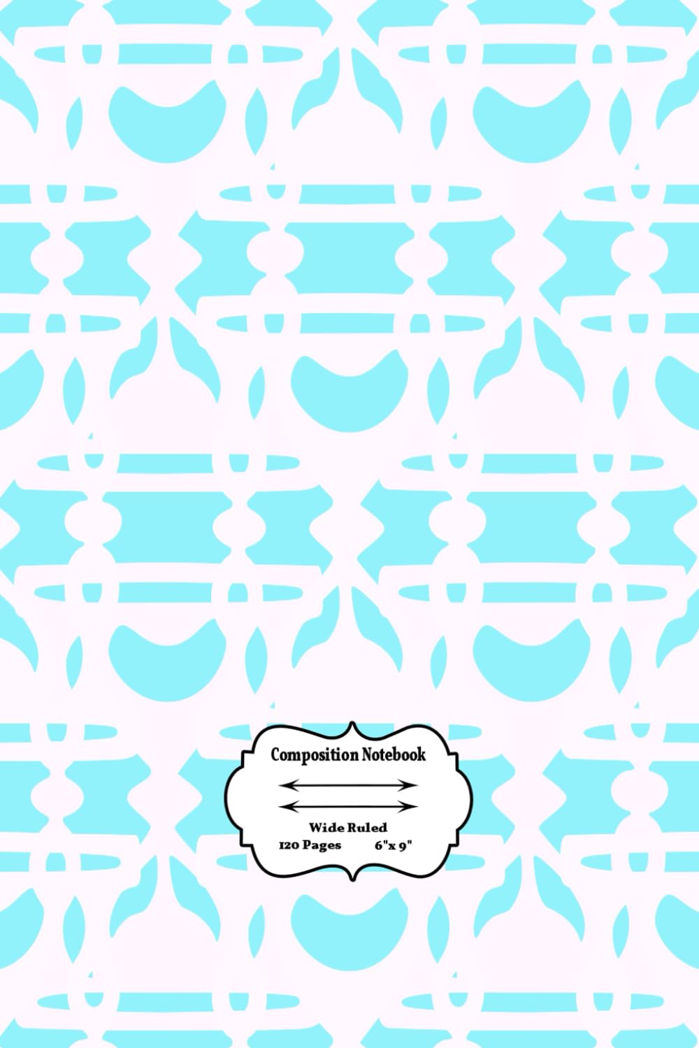 Wide Ruled School Subject Composition Notebook 120 Playful Pattern: Blank Lined Pages elementary school lined notebook Notebook For School College Notebook For High School Students