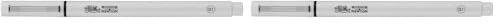 Winsor & Newton Fineliner Fine Point Pen, 0.1mm Tip, Black (Pack of 2) - color: Black, size: 1 Count (Pack of 2), style: 0.1 mm Tip