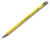 Ticonderoga Wood-Cased Pencils, Unsharpened, #2 HB Soft, Yellow, 12 Count - size: 12 Count (Pack of 1), style: #2 Soft