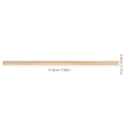 OUNONA 30pcs round Hb Wooden Pencils Lightweight Sturdy Drawing and Writing Stationery for Students and Practice