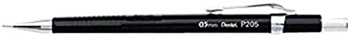 Pentel Sharp Mechanical Pencil 0.5mm, Pack of 5 Black Mechanical Pencils