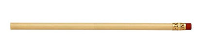 Pencil Guy Blank Round Pencils, Cream, 144 to a box | Not Sharpened - color: Cream, size: 1 Count (Pack of 144), style: Not Sharpened