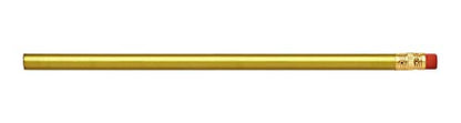 Pencil Guy Blank Round Pencils, Gold, 144 to a box | Not Sharpened - color: Gold, size: 1 Count (Pack of 144), style: Not Sharpened