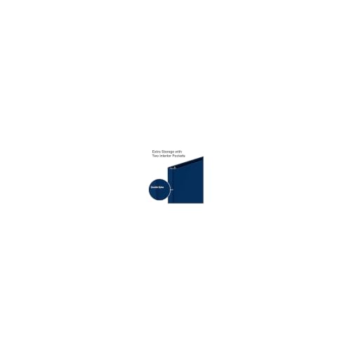 Staples 1/2" 3-Ring Non-View Binder, Navy, 4/Pack - color: 4 Pack, size: 0.5" Inch, style: Navy
