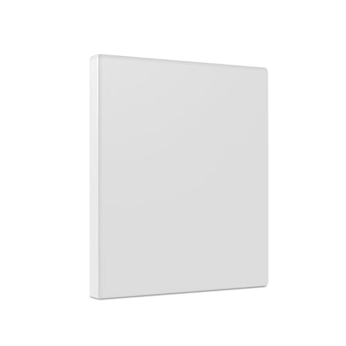 Staples Economy 1/2-inch 3-Ring View Binder, White, 3/Pack - color: White, size: 3 Pack, style: 0.5'' Inch