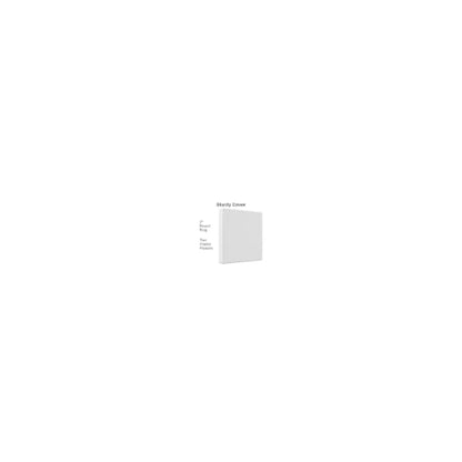 Staples 2" 3-Ring View Binder, White, 4/Pack - color: White, size: 4 Pack, style: 2'' Inch