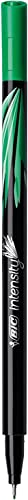 Bic Intensity 0.4 mm Fine Point Writing Felt Tip Pens (Pack of 12) 12 Green - color: Green