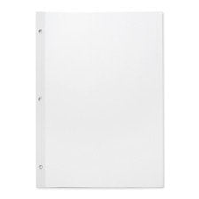 Reinforced Filler Paper- Plain- 11in.x8-.50in.- White