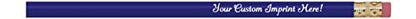 Express Pencils™ Personalized Pencils Round Custom Imprinted with your Name - Text - Logo - Message- 12 pkg - Includes Personalization - Great Gift Ideas (Navy Blue) - color: Navy Blue
