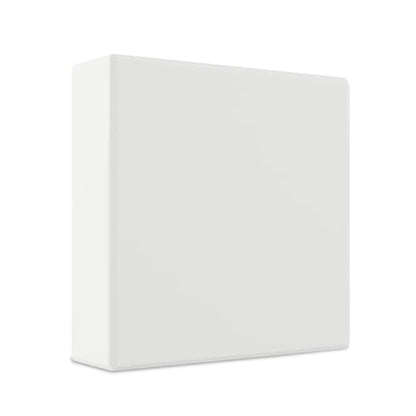 Staples Economy 3 Inch 3-Ring View Binders, White, Holds Up to 600 Sheets, Lightweight Large-Capacity Binders for School & Office, 3 Pack - color: White, size: 3 Pack, style: 3'' Inch