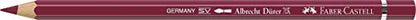 Faber-Castell Art & Graphic Albrecht Dürer Watercolour Pencil, (193), Burnt Carmine, For Art, Craft, Drawing, Sketching, Home, School, University, Colouring - color: Burnt Carmine