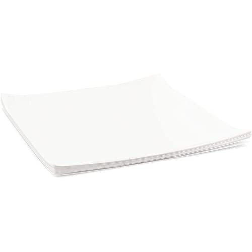 Translucent Vellum Sheets - 100 Sheets, 12 x 12 in, White - 93gsm/63lb Tracing Paper for Drawing & Invitation Paper - Transparent Craft Overlays - size: 12 x 12 inches