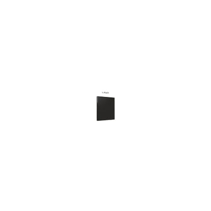 Staples 1/2" 3-Ring View Binder, Black, 4/Pack - color: Black, size: 4 Pack, style: 0.5'' Inch