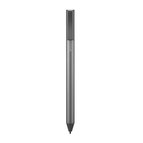 Lenovo USI Stylus Pen, Chrome OS Support, 4,096 Levels of Pressure Sensitivity, 150 Days Battery Life, AAAA Battery, Works with Chromebook, GX81B10212,Grey - style: USI