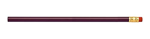 Pencil Guy Blank Round Pencils, Purple, 144 to a box | Not Sharpened - color: Purple, size: 1 Count (Pack of 144), style: Not Sharpened
