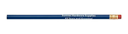 Pencil Guy Custom #2 Pencils, 144/Box | Personalized, 19 Colors, Bulk - color: Medium Blue, size: 1 Count (Pack of 144)
