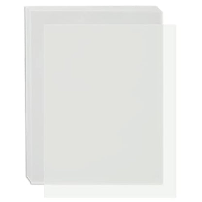 Paper Junkie Vellum Paper - 8.5 x 11 in, 100 Sheets White Translucent - Translucent & Transparent Printer Sheets for Inkjet & Laser - Printable Tracing Paper for Invitations, Sketching & Drawing - size: 8.5 x 11 inches