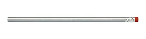 Pencil Guy Blank Round Pencils, Silver, 144 to a box | Not Sharpened - color: Silver, size: 1 Count (Pack of 144), style: Not Sharpened