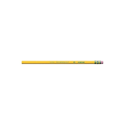 Ticonderoga Wood-Cased Pencils, 1 B Extra Soft, Yellow, 12 Count