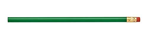 Pencil Guy Blank Round Pencils, Green, 144 to a box | Not Sharpened - color: Green, size: 1 Count (Pack of 144), style: Not Sharpened