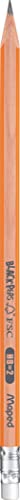 Maped Black'Peps Triangular Graphite #2 Pencils, Pack of 6 (851731ZV) - size: 1 Count (Pack of 6)
