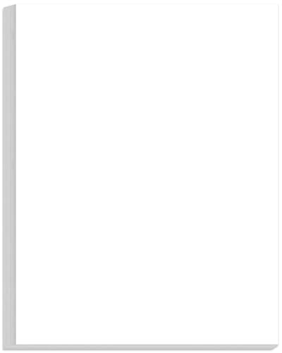 8.5" x 11" Printer Paper - 100 Sheets/200 Pages White Copy Paper, 20 lb Letter Size Papers Printing in Office/School/Home - size: 1-Pack(8.5" x 11")