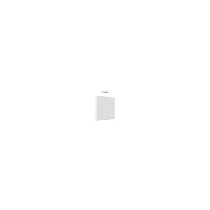 Staples 2" 3-Ring View Binder, White, 4/Pack - color: White, size: 4 Pack, style: 2'' Inch