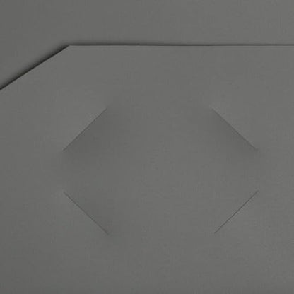 JAM PAPER Heavy Duty Plastic 2 Pocket Extra Tough School Folders - Grey - 3/Pack - color: Grey, size: 3 Per Pack