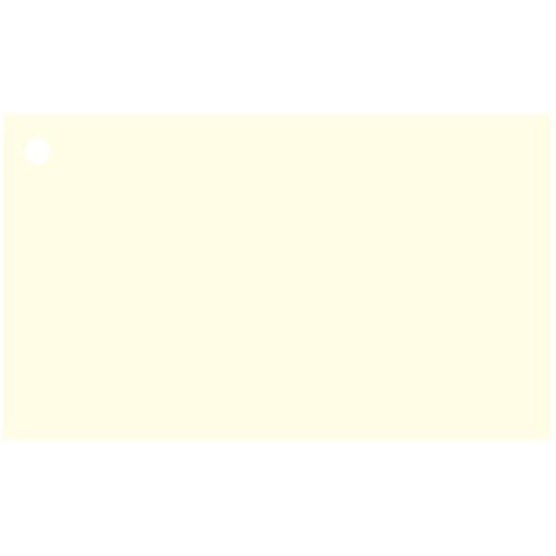 Colonial Cards: 150 Color Cardstock 3" x 5" Index Cards, Unruled with Corner 1-Hole Punched and 4 Binder Rings, Cream - color: cream
