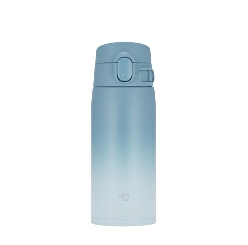 Zojirushi SM-VH48-GZ GoCafe Insulated Stainless Steel Mug, 16-Ounce (.48 liter), PFAS-free & BPA-free - color: Aqua Asagi, size: 16 Ounces