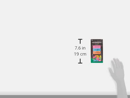 Ticonderoga Dixon Office & School Eraser Combination Set, 15 Eraser Multi-Pack, Multicolored (38931)
