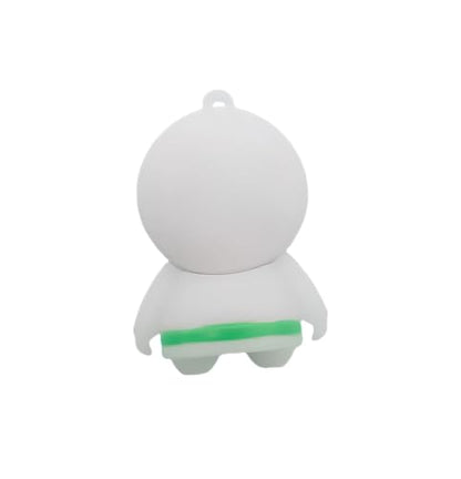 64GB USB 2.0 Flash Drive Cartoon Novelty Halloween White Devil Memory Stick Silicone Rubber Pendrive - color: Halloweendevil, size: 64GB 2.0