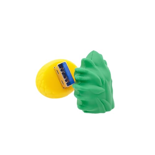 128GB USB 3.0 Flash Drive Novelty Cartoon Pineapple High Transfer Speed Pendrive Memory Stick - color: Pineapple