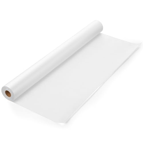 Tracing Paper Roll 36 in × 50 yd, White Pattern Paper for Sewing | 26 gsm Translucent Paper, Tear Resistant, Smooth for Tracing, Drawing, Sketching, Patterns, Gift Wrap - size: 36in x 50yd