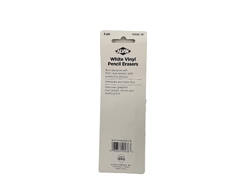 Vinyl Erasers for Kids. Large Eraser for Kids and School - Pack of 2 - Jumbo Vinyl for Pencils