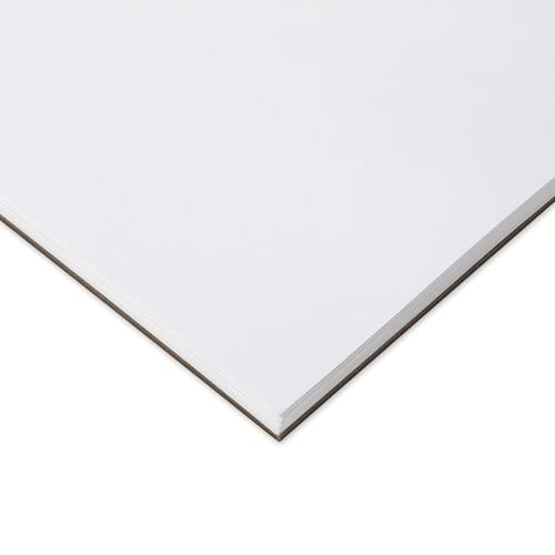 SoHo Urban Artist Fine Textured Professional Pastel Paper Pad - 140 lb - 6 Pk 11x14 -Acid-Free Fine Textured Canvas w/Glassine Sheets, 120 Total Perforated Sheets, Durable Oil Pastel Pad for Artists - size: 11x14" - Set of 6