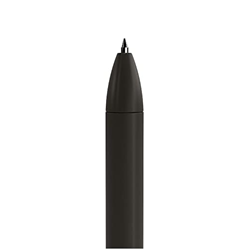 TRU RED Retractable Gel Pens, Medium Point 0.7mm, Black Ink, 15 Pack – Quick‑Dry Pens for Smear‑Free Office Writing - color: Black, size: 1 Count (Pack of 15), style: Medium Point