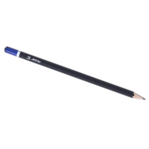 Hartem - A4 Sketch Book & 2B Graphite Pencil, Top Spiral Bound Sketch Pad, 100 Sheets, 60lb/90gsm Acid-Free Drawing Paper, Art Suppiles for Kids & Adults, Beginners & Professional Artists - size: A4 (8.3 × 11.7 in) + 2B Graphite Pencil