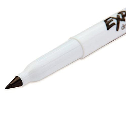 EXPO Low-Odor Dry Erase Markers, Ultra-Fine Tip, Black, 4 Count (Pack of 2) - size: 1 Count (Pack of 8)