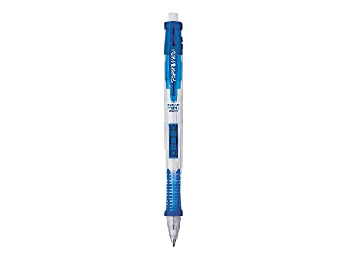 Paper Mate 1759214 Clear Point Mechanical Pencil Starter Set, 0.9 mm, Lime Green, Royal Blue, 2/Set