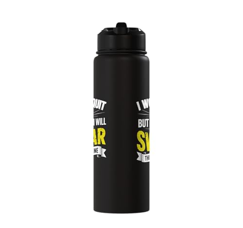 Indoor Spinning Funny Spin Class Stainless Steel Insulated Water Bottle