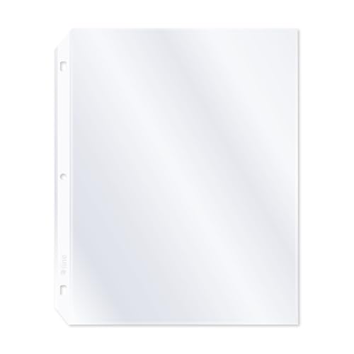 C-Line Top Loading Standard Weight Poly Sheet Protectors, Clear, 8.5 x 11 Inches, 100 per Box (62027) - color: Clear, size: Box of 100
