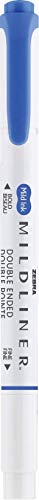 Zebra Pen Mildliner Dual-Tip Highlighters, Broad and Fine Tips, Ideal for Bible Highlighting, No Bleed, School Supplies, Teacher Supplies, and Office Supplies, Mild Lavender Ink, 12-Pack (78580upc) - color: Lavender